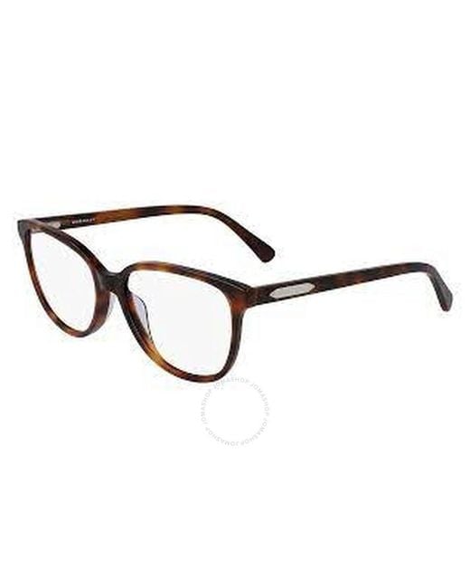 Longchamp Brown Demo Cat Eye Eyeglasses Lo2666 214 54