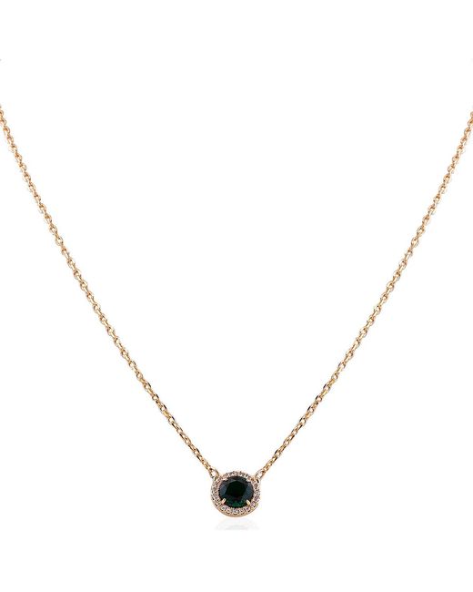 Swarovski Metallic Una Angelic Round Cut Pendant