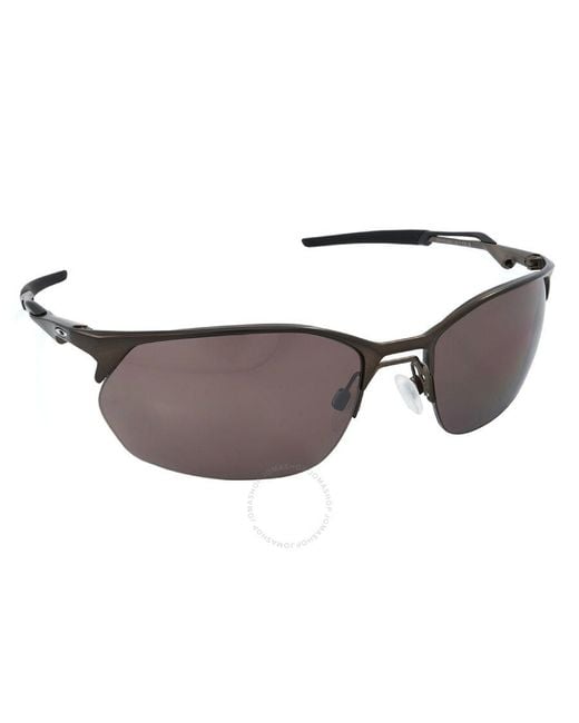 Oakley Brown Wire Tap 2.0 Prizm Daily Polarized Rectangular Sunglasses Oo4145 414505 60 for men