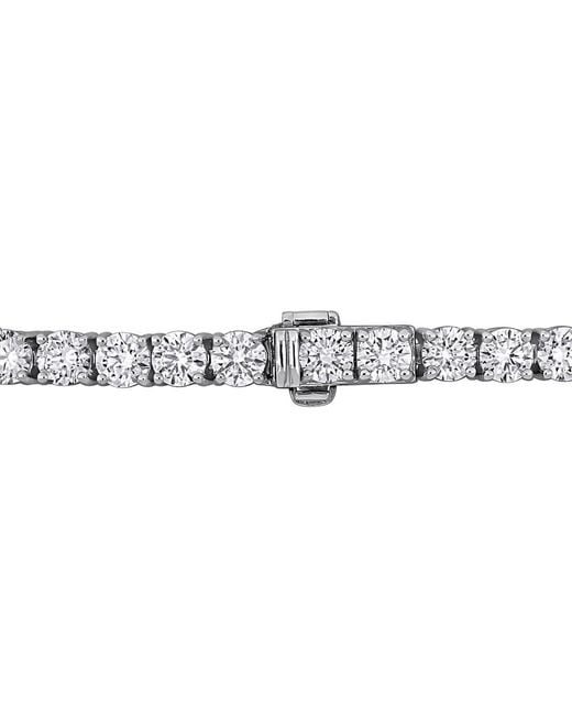 Created Forever Metallic 10 3/8 Ct Tw Lab Grown Diamond Tennis Bracelet