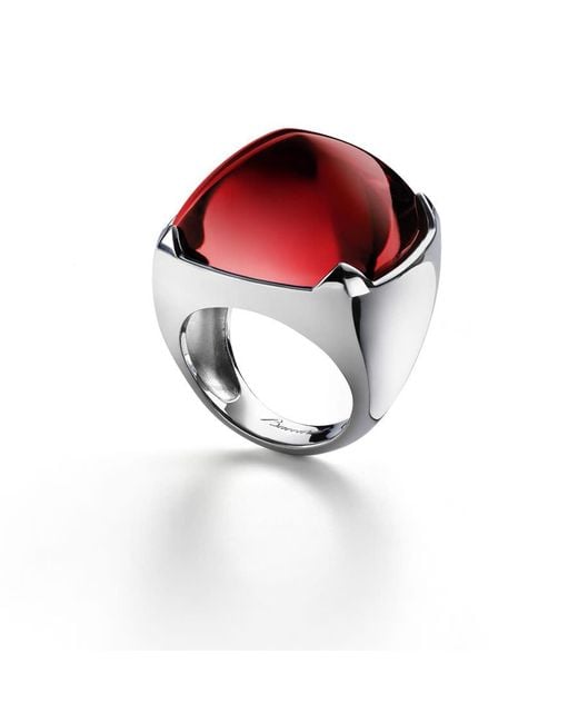 Baccarat Red 'Medicis' Crystal Ring 2803003