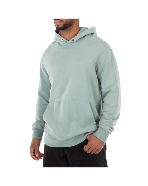 Zegna Blue Ermenegildo Ribbed Knit Hoodie, Brand Size 54 Us for men