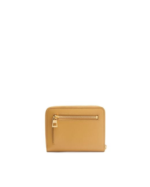 Loewe Natural Knot Compact Zip Around Wallet for men