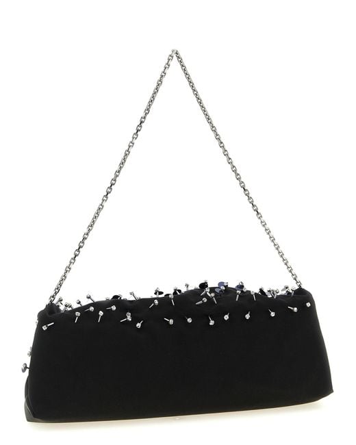 Roger Vivier Black Efflorescence Clutch