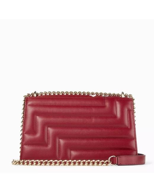 Jimmy Choo Red Avenue Shoulder