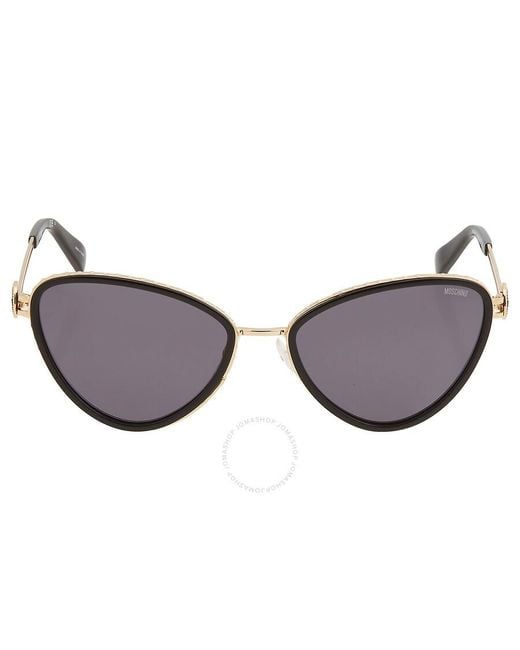 Moschino Brown Mchino Grey Cat Eye Sunglasses M095/s 0807/ir 57