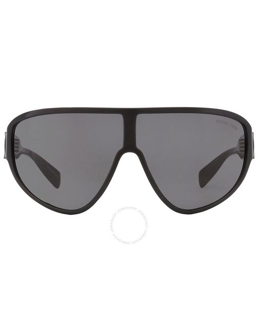 Michael Kors Black Dark Grey Shield Sunglasses Mk2194 300587 69