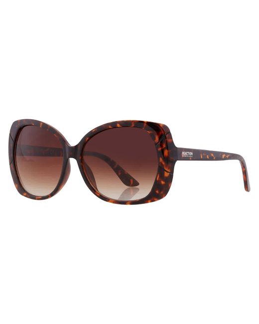 Kenneth Cole Gradient Brown Oversized Sunglasses Rn2841 52f 58