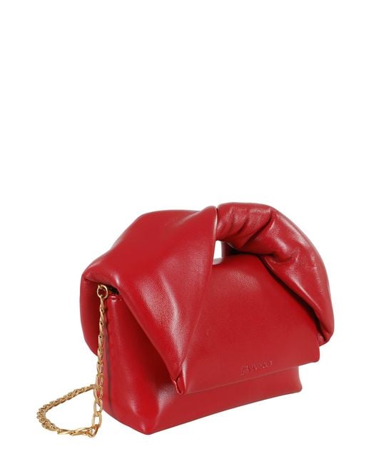 J.W. Anderson Red J.W. Anderson Small Twister Bag