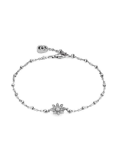 Gucci White Flora Ladies Bracelet
