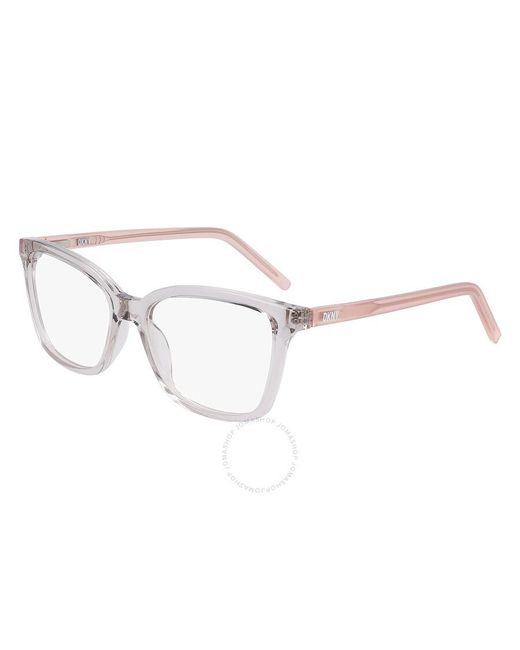 DKNY Metallic Demo Square Eyeglasses Dk5051 015 52