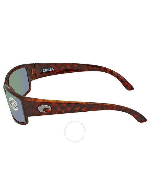 Costa Del Mar Blue Caballito Green Mirror Polarized Glass Sunglasses Cl 10 Ogmglp 59 for men