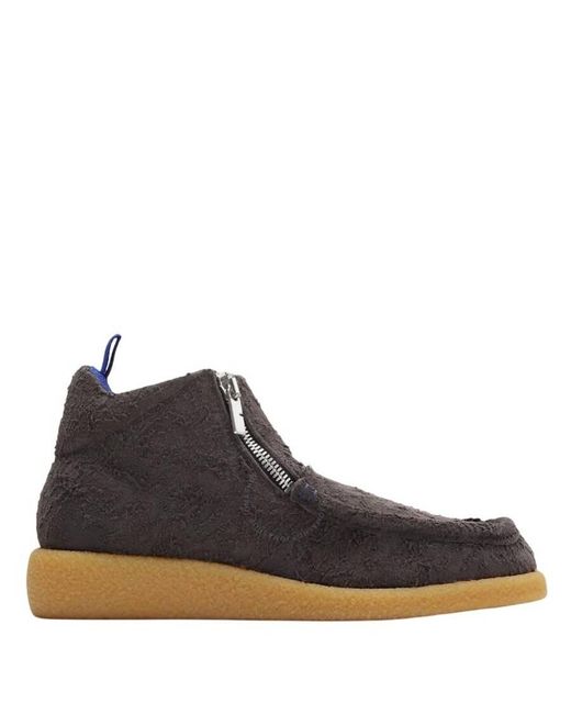 Burberry Brown Suede Chance Boots, Brand Size 40 Us for men