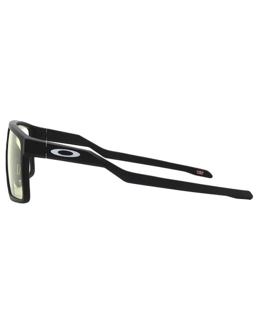 Oakley Metallic Helux Prizm Gaming Rectangular Sunglasses Oo9285 928501 61 for men