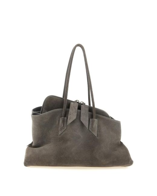 The Attico Gray Shoulder Bag for men