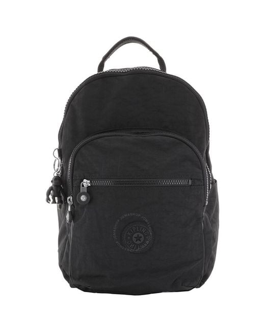 Kipling Black Small Tablet Backpack
