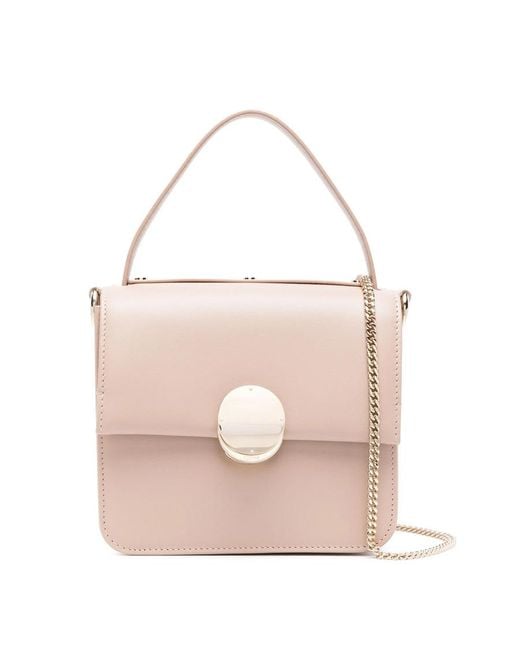 Chloé Pink Micro Penelope Leather Tote Bag for men