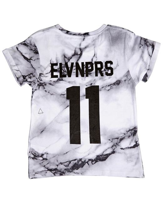 ELEVEN PARIS Gray Little Boys Short Sleeve Knit T-shirt for men