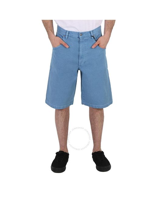 Moschino Blue Milano Denim Shorts for men