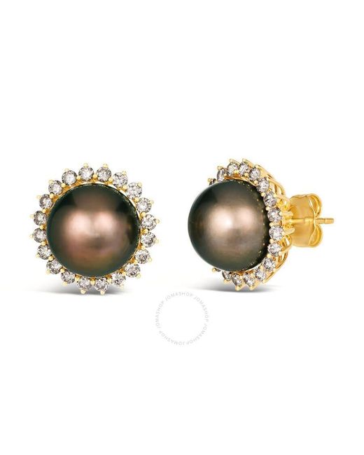 Le Vian Yellow Chocolate Pearl Collection Earrings Set