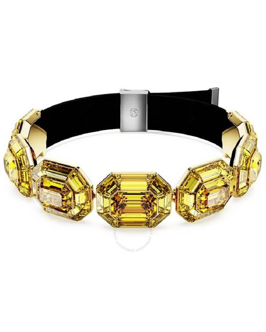 Swarovski Black Lucent Octagon-Shaped Crystal Choker