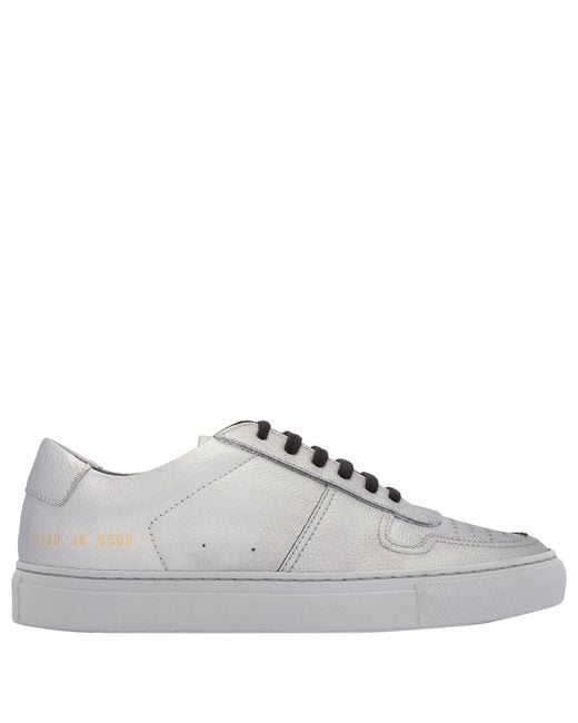 Common Projects Gray Bball Classic Low-Top Sneakers