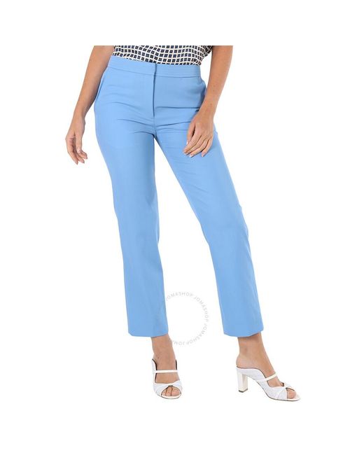 Burberry Blue Emma Tailored Trousers
