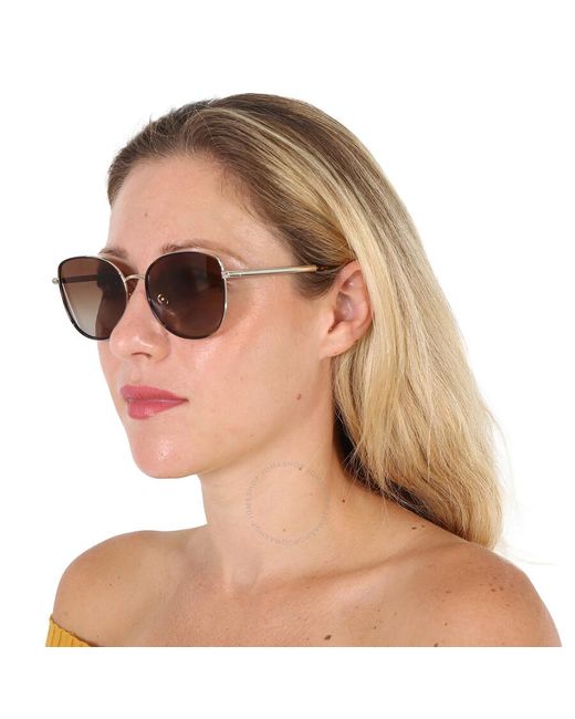 Kate Spade Polarized Brown Gradient Butterfly Sunglasses Maryam/g/s 006j/la 56