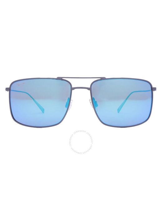 Maui Jim Aeko Blue Hawaii Navigator Sunglasses B886-03