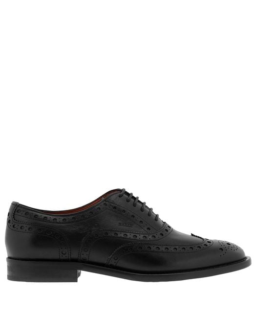 Bally Blue Ceskine Leather Oxford Shoes, Brand Size 36 Us