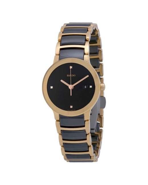 Rado Multicolor Centrix Jubile Ceramic Rose Gold-tone Watch