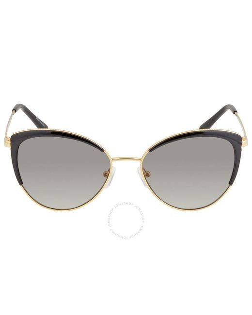 Michael Kors Gray Grey Gradient Cat Eye Sunglasses  110011 56