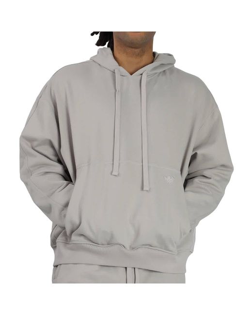 adidas blue version essentials hoodie