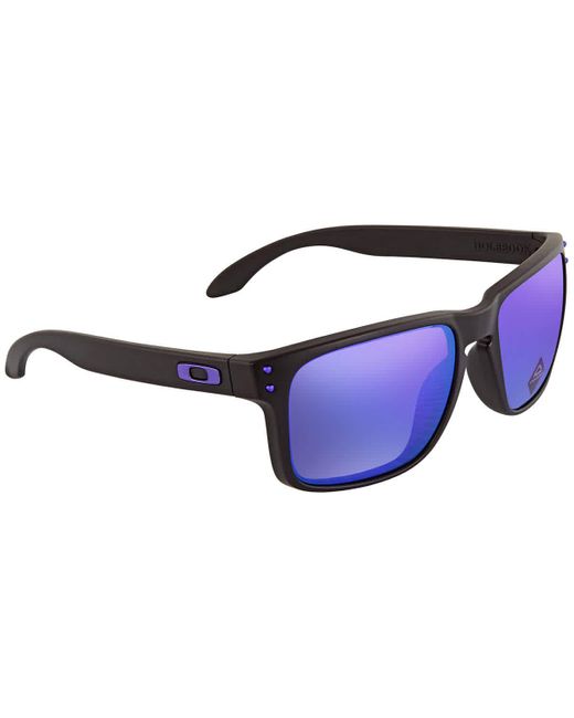 Oakley Blue Holbrook Prizm Violet Square Sunglasses Oo9102 9102k6 for men