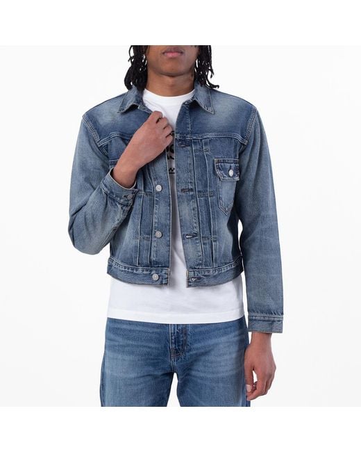 Polo Ralph Lauren Blue Rl-2 Cotton Denim Jacket for men