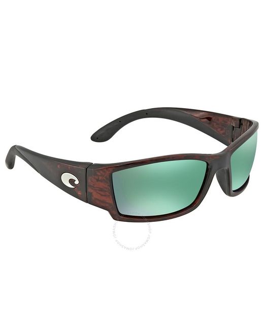Costa Del Mar Corbina Green Mirror Polarized Glass Sunglasses Cb 10 Ogmglp 61 for men