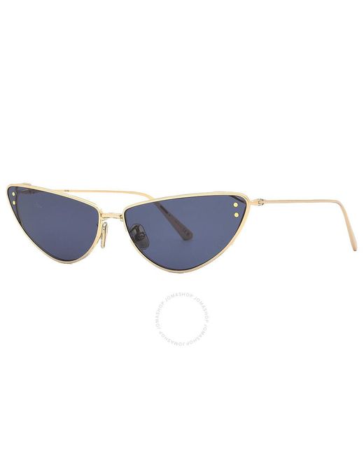 Dior Blue Cat Eye Sunglasses Miss B1u Cd40094u 10v 63