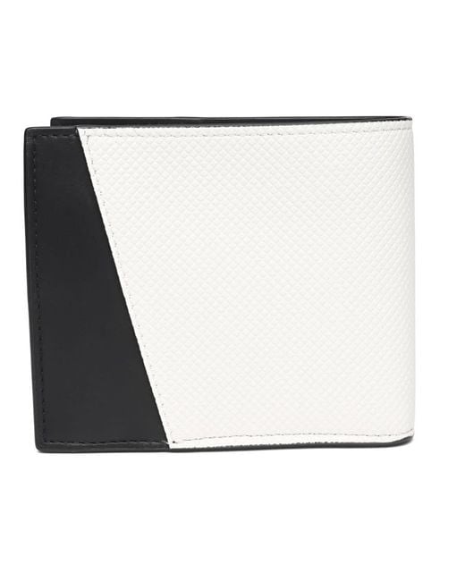 Bottega Veneta Multicolor Logo Embossed Two Tone Bi-Fold Wallet for men