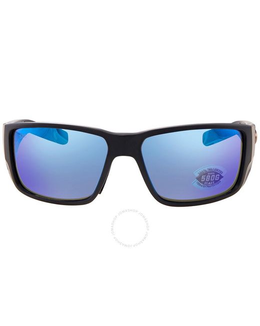 Costa Del Mar Blackfin Pro Blue Mirror Polarized Glass Sunglasses 06s9078 907801 60 for men