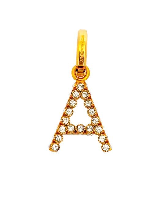 Burberry letter charm cheap