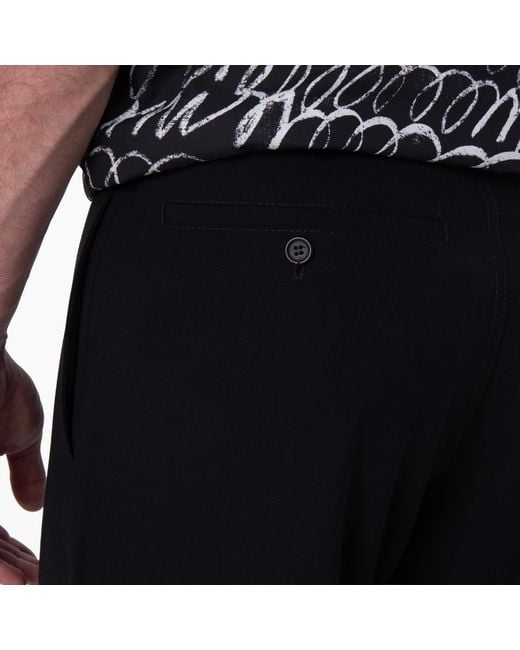 Marni Black Signature Logo Detail Wide Leg Trouser, Brand Size 48 (Waist for men