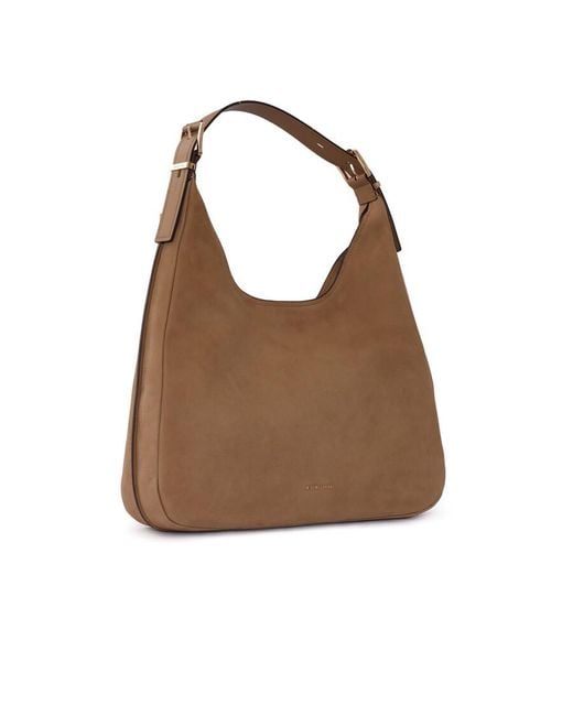 Michael Kors Brown Lg Hobo Shldr
