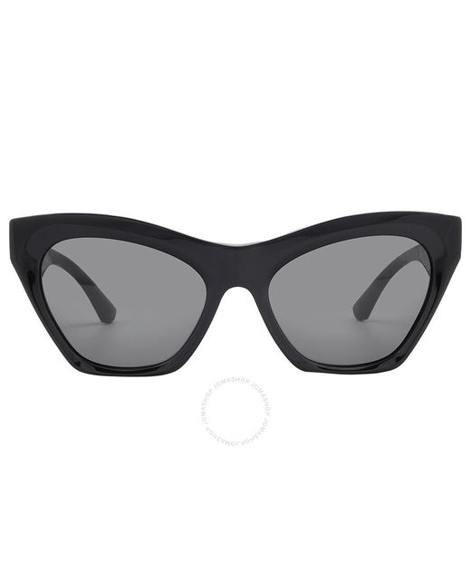Burberry Gray Dark Grey Cat Eye Sunglasses Be4420u 300187 55