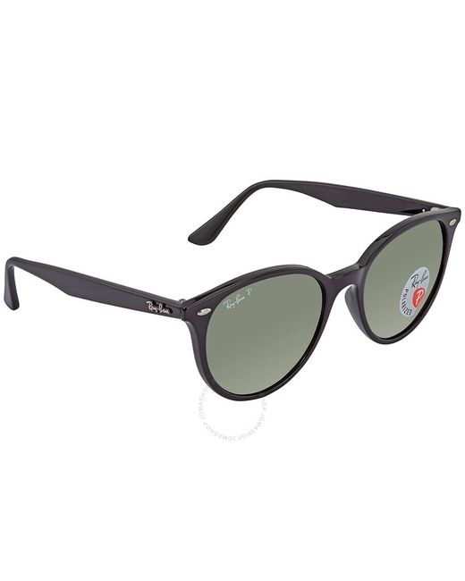 Ray-Ban Gray Polarized Classic G-15 Round Sunglasses Rb4305 601/9a