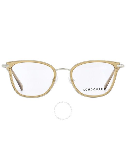 Longchamp Brown Demo Cat Eye Eyeglasses Lo2145 740 49