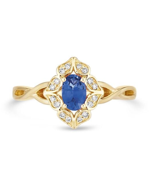 Le Vian Metallic Berry Sapphire Ring Set