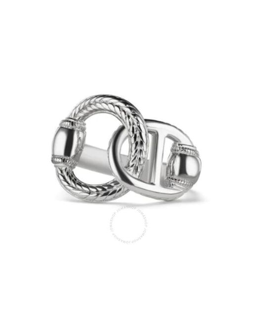 Judith Ripka Metallic Vienna Interlocking Ring