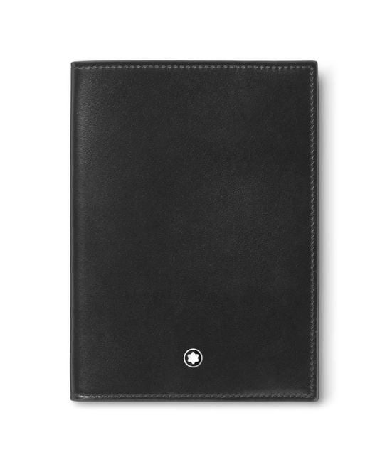 Montblanc Black Meisterstuck Passport Holder