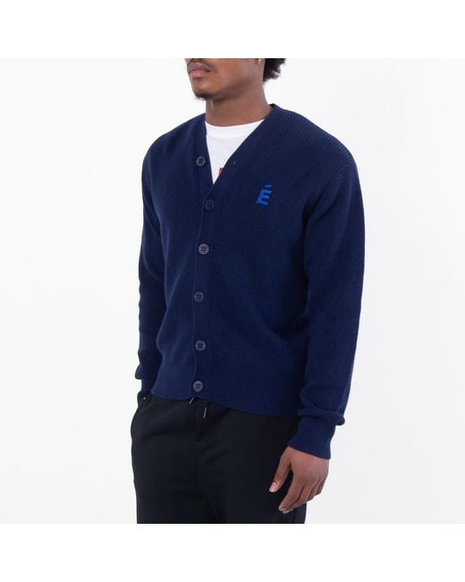 Etudes Studio Blue Studio Boris Logo-Patch Cardigan, Brand Size 1 for men