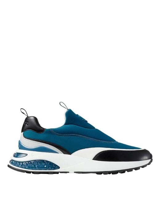 Jimmy Choo Blue Memphis/M Slip-On Sneakers, Brand Size 41 Us for men